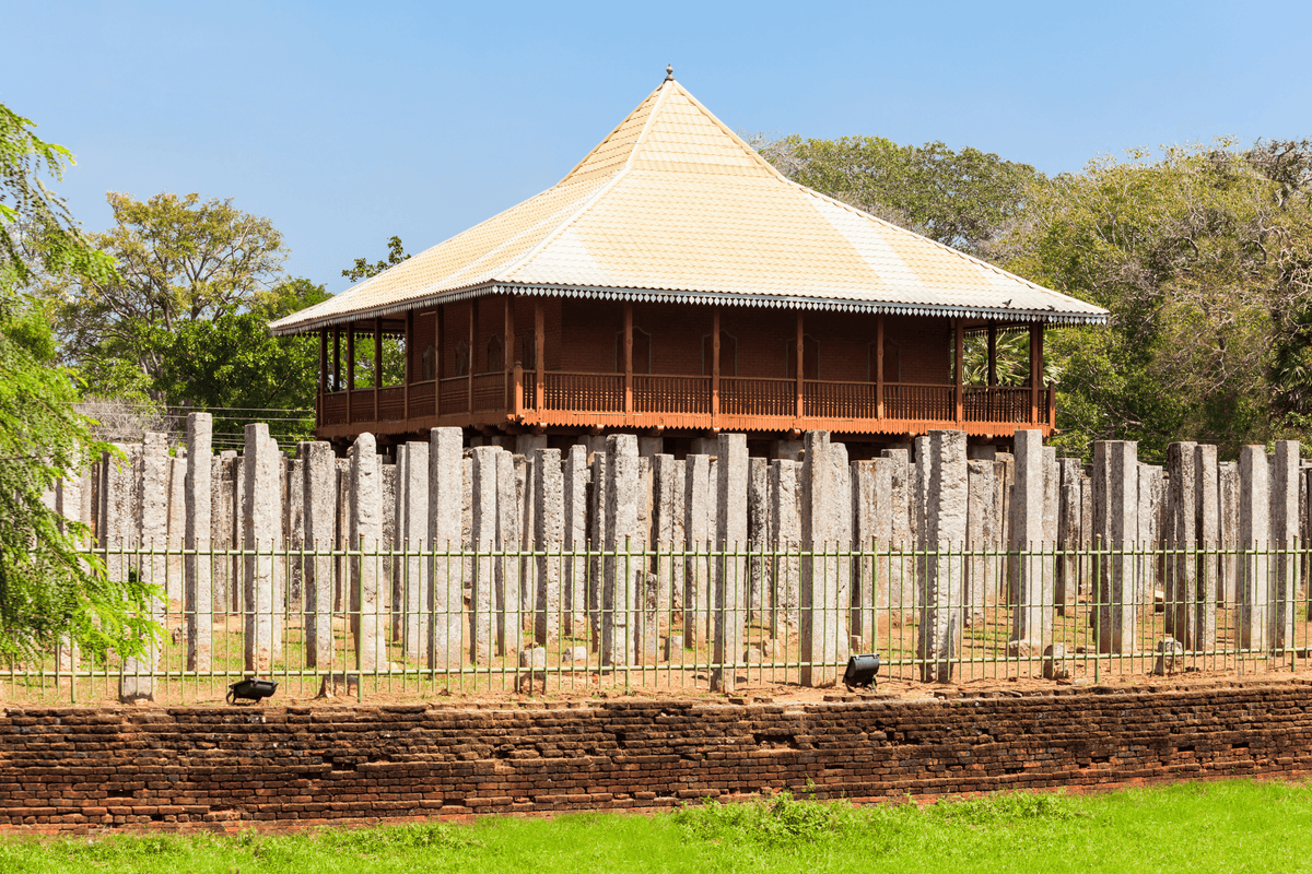 Lovamahapaya Palace - Ancient Ruins Anuradhapura